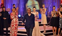 Models walk the ramp at the Blenders Pride Fashion Tour in Kolkata