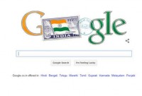 Google doodles for Indian Independence Day