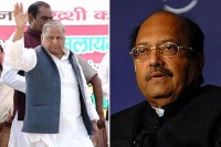 Amar Singh meets SP chief at his residence