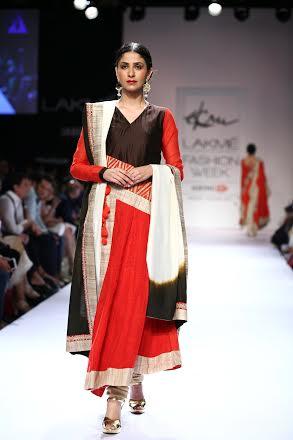 Designer Ekru showcases collection at Lakme Fashion Week 