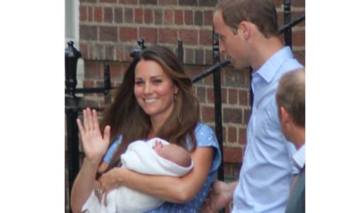 Prince George celebrates his first birthday