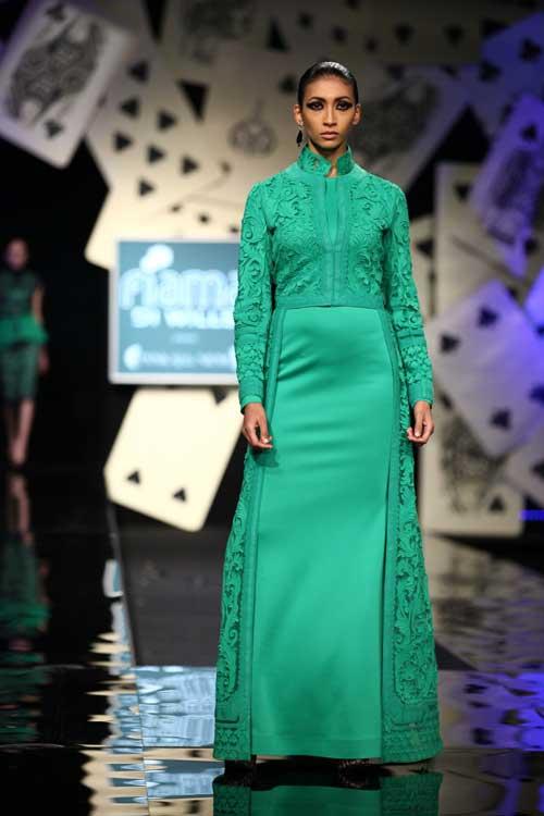 Wills Fashion Week: Pankaj & Nidhi