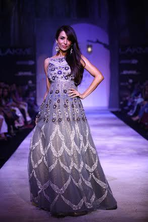 Malaika Arora Khan walks on LFW ramp