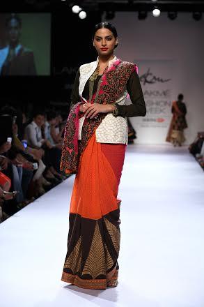 Designer Ekru showcases collection at Lakme Fashion Week 