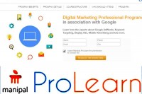 Manipal ProLearn  offers Certification Program in Digital Marketing