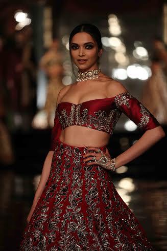 Deepika Padukone sizzles on the ramp at India Couture Week