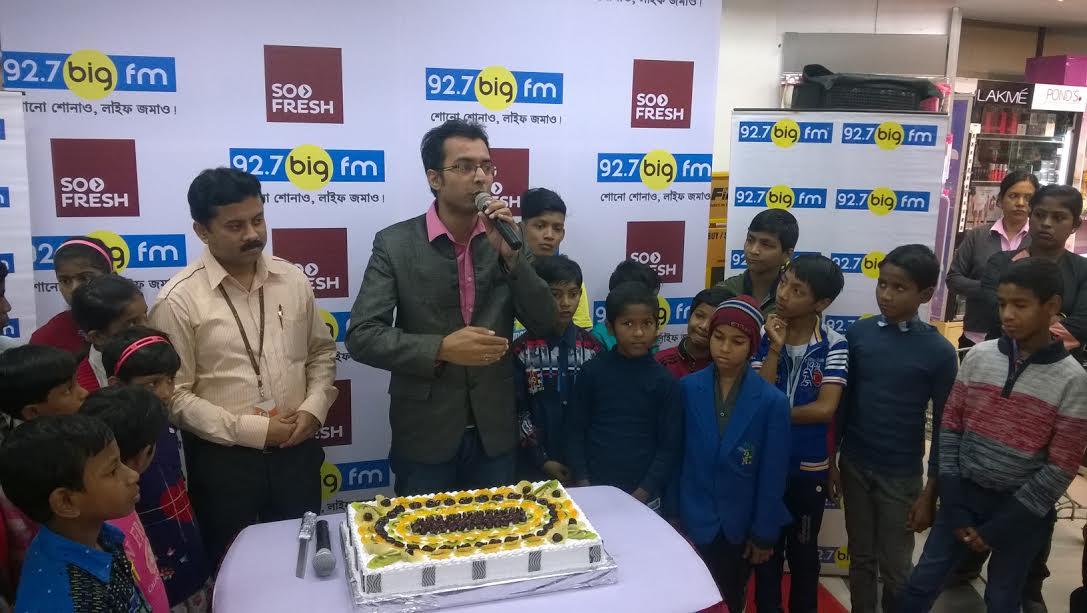 92.7 Big FM joined hands with Big Bazaar to celebrate New Year with underprivileged kids