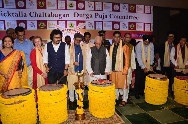 West Bengal Governor flags off `Shanti Dhak Utsav' 2017 in the presence of diplomats and literati 