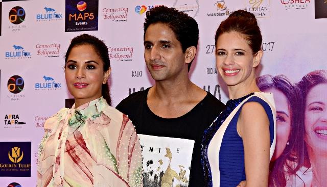 Kalki Koechlin, Richa Chaddha, Arslan Goni promote Jia aur Jia in Kolkata