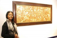 Artist Milburn Cherian of 'The Healer' fame holds solo exhibition in Kolkata  