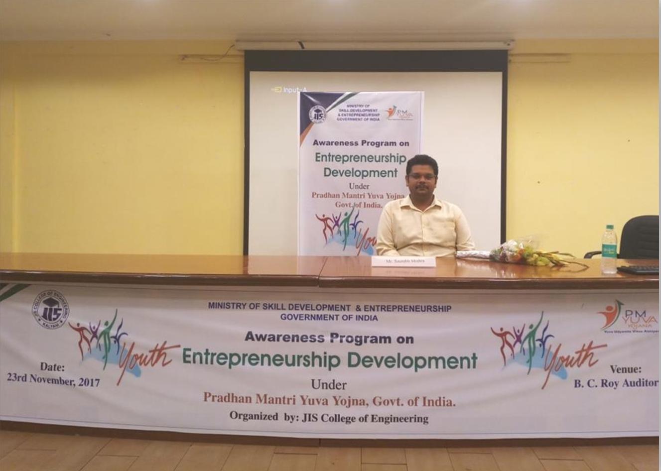 JIS College launches awareness program on entrepreneurship development 