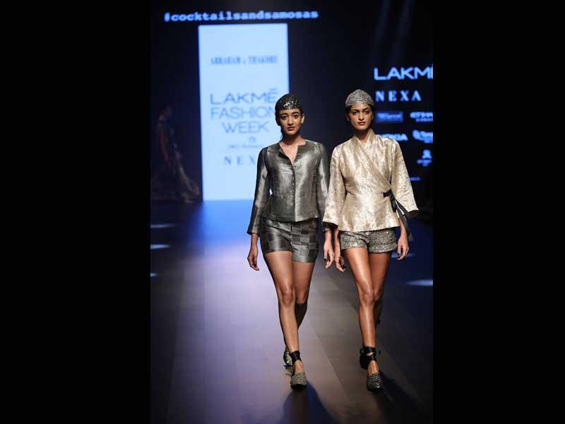 Abraham and Thakore showcases their Winter/Festive collection at Lakme Fashion Week