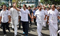 Rahul Gandhi resumes Bharat Jodo Yatra after paying tribute to Sree Narayana Guru