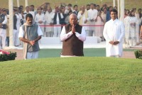 Congress chief Kharge pays homage to Pandit Nehru on his birth anniversary, calls him 'champion of democracy'