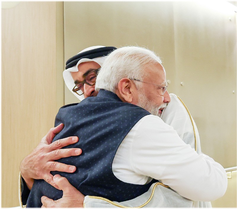 Narendra Modi, UAE president Sheikh Mohamed bin Zayed Al Nahyan review bilateral partnership, discuss cooperation in new areas of cooperation