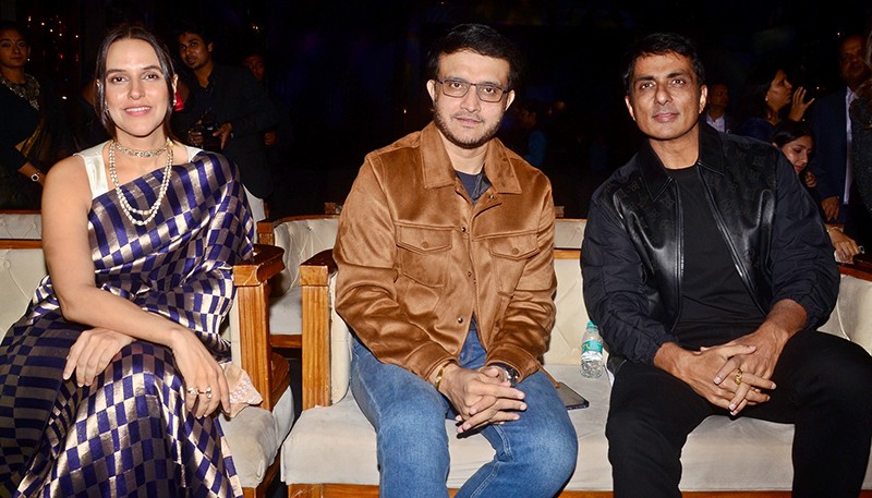 Sonu Sood, Sourav Ganguly grace celebration of Emami Group's 50 years