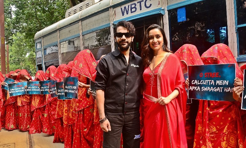 Shraddha Kapoor, Rajkummar Rao's day out in Kolkata for Stree 2