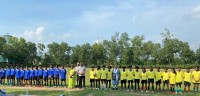 Rotary Calcutta Metro City hands over football and fitness kits to Nayagram Thana Balika Vidyapith in Jhargram