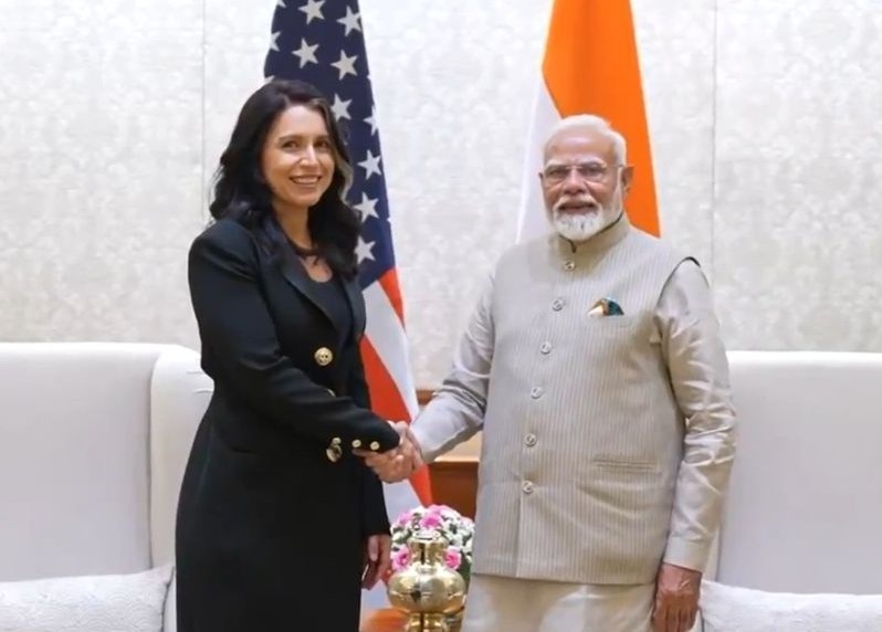 PM Modi meets Tulsi Gabbard, discusses ways to enhance cooperation for tackling terrorism