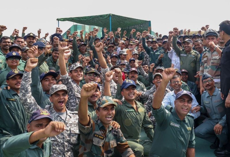 In Images: Narendra Modi visits Adampur Air Base days after Operation Sindoor