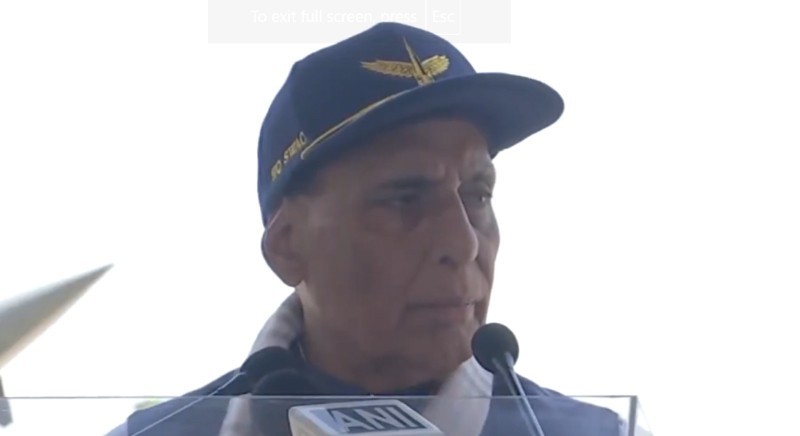 India wants IMF to re-think on its funding to Pakistan: Rajnath Singh in Bhuj India wants IMF to re-think on its funding to Pakistan: Rajnath Singh in Bhuj