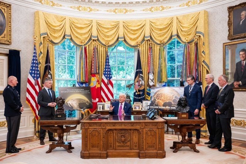 Trump reveals plan to create USD 175 billion 'Golden Dome' system Trump reveals plan to create USD 175 billion 'Golden Dome' system