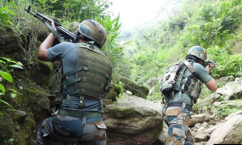 Operation Trashi: Encounter breaks out in Jammu and Kashmir's Kishtwar, terrorists trapped Operation Trashi: Encounter breaks out in Jammu and Kashmir's Kishtwar, terrorists trapped