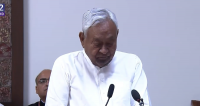 Nitish Kumar takes Rajya Sabha oath; power shift looms in Bihar