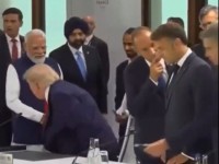 Handshake, brief chat: Modi and Trump meet at G7 Summit Handshake, brief chat: Modi and Trump meet at G7 Summit
