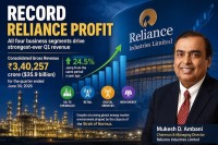 Reliance Industries posts record quarterly revenue of 3.4 lakh crore, Jio IPO on the horizon Reliance Industries posts record quarterly revenue of 3.4 lakh crore, Jio IPO on the horizon