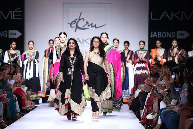 Designer Ekru showcases collection at Lakme Fashion Week 