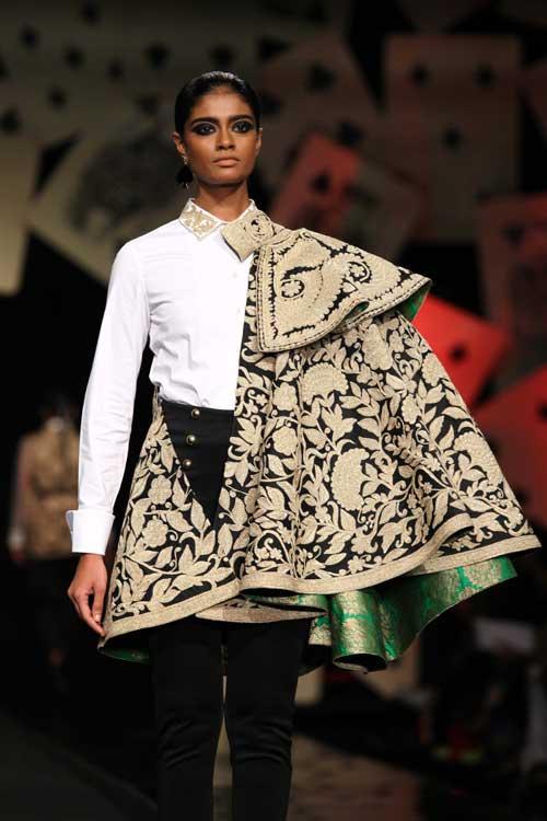 Wills Fashion Week: Pankaj & Nidhi