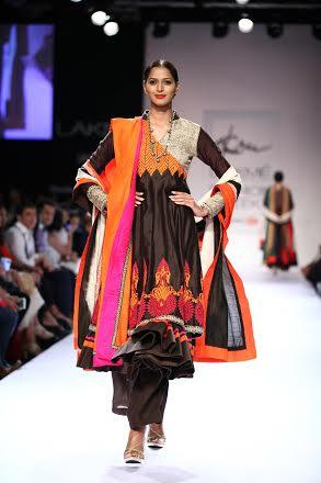 Designer Ekru showcases collection at Lakme Fashion Week 