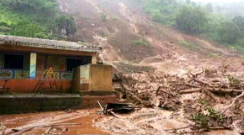 Five killed in Pune village landslide, many trapped  