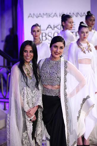 Anamika Khanna's collection showcased in LFW 