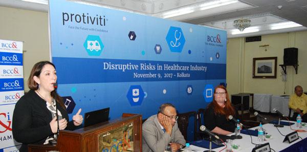 Bengal Chamber and Protiviti guide healthcare personnel how to address disruptive risks in their profession   