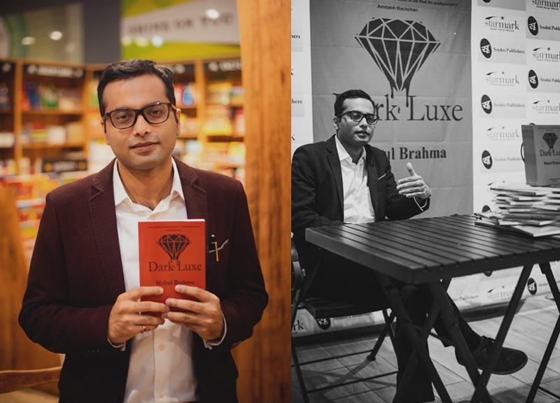 Starmark hosts the launch of author Mahul Brahmas second book Dark Luxe