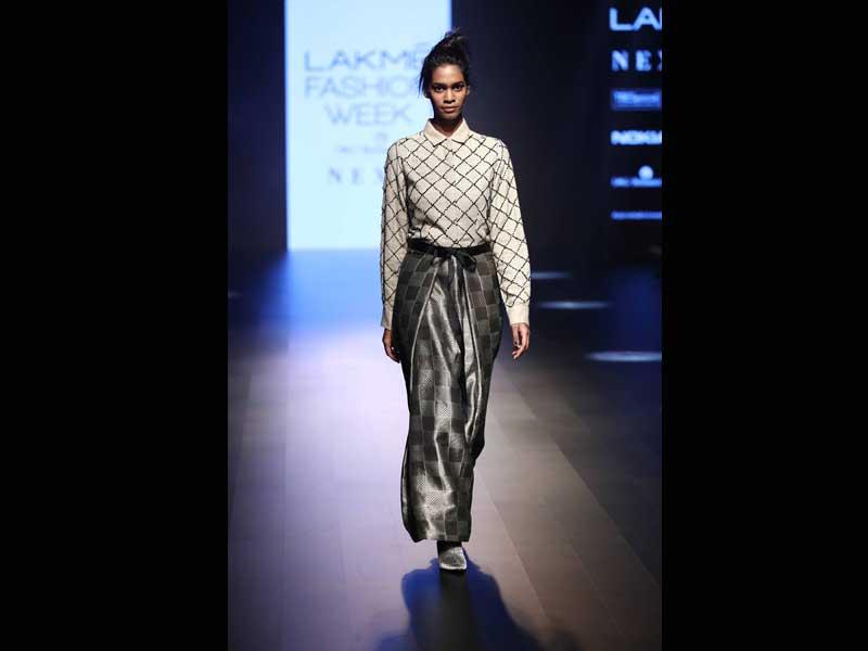 Abraham and Thakore showcases their Winter/Festive collection at Lakme Fashion Week