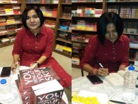 Starmark hosts book signing session for Damyanti Biswas You Beneath Your Skin