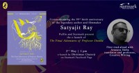 Dhritiman Chaterji to e-launch The Final Adventures of Professor Shonku on Satyajit Rays 99th birth anniversary