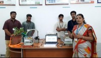 Unique magnetic water treatment tech brings accolades to students of Sona College