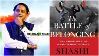 With a debate on the idea of India, Shashi Tharoors new book 'The Battle of Belonging' launched at PKF event