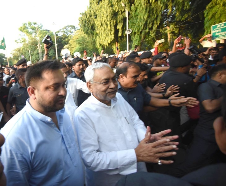 Nitish Kumar to leave for New Delhi on Sep 5, slams BJP for Manipur defection of JD(U)