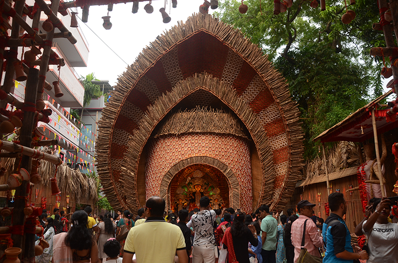 Kolkata celebrates Durga Puja: A collection of best idols