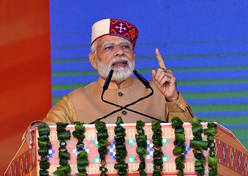 PM Modi lays foundation for Bulk Drug Park in Himachal Pradesh