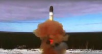 Ukraine war: Russia launches ballistic missile as part of nuclear drills
