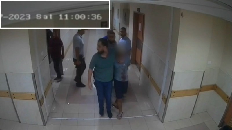 Israel-Hamas crisis: IDF shares video footage of hostages taken inside Al-Shifa hospital in Gaza