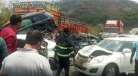 Truck hits 12 vehicles on Mumbai-Pune Expressway; triggers huge jam