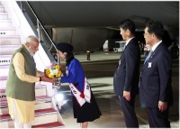 PM Narendra Modi arrives in Japan to attend G7 Summit