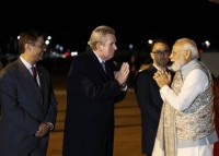 PM Narendra Modi arrives in Sydney amid warm welcome from Indian community members